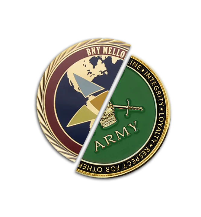 Custom challenge coin example