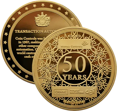 Gold commemorative coin — 50 Years anniversary