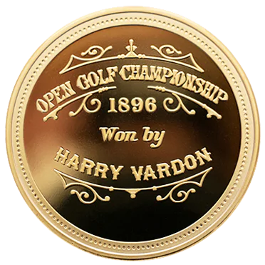 Custom gold coin example 1