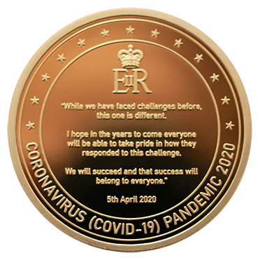 Custom gold coin example 3