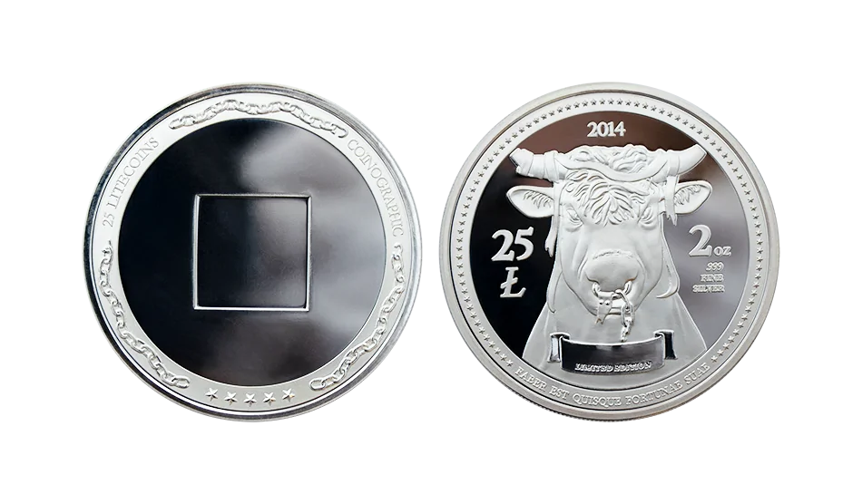 Custom .999 fine silver coin